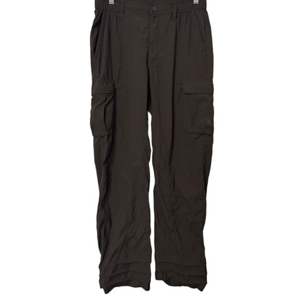 The North Face Dark Green Horizon Peak Lightweight Nylon Cargo Pants Mens 30